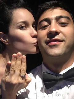 Estefanía Godoy y Variel Sánchez