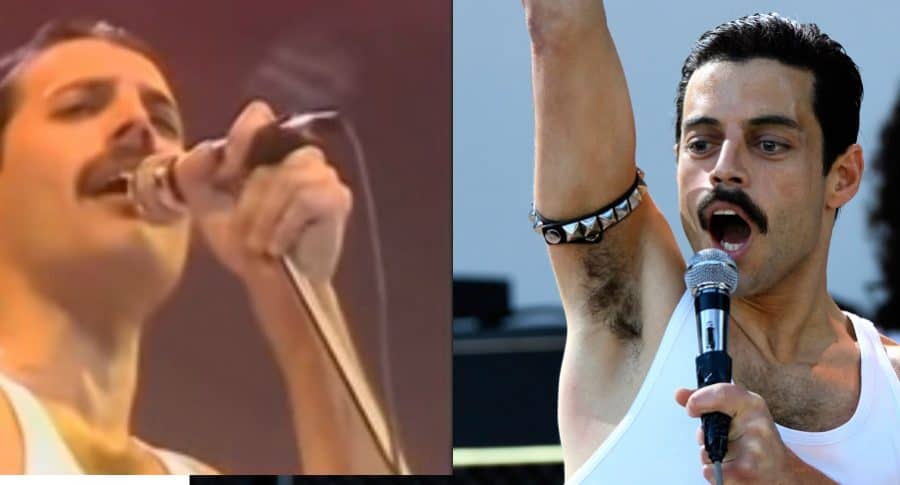 Freddie Mercury / Rami Malek en el papel de Freddie Mercury