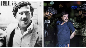 Pablo Escobar vs El Chapo Guzman.