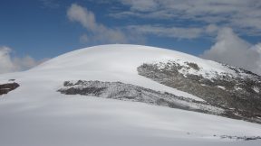 Vista del nevado Santa Isabel