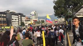 Marchas en Bogotu00e1