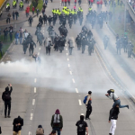 Disturbios en marchas estudiantiles
