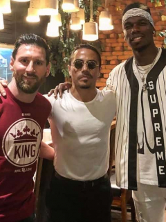 Lionel Messi, Salt Bae y Paul Pogba