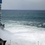 Olas en Tenerife