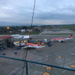 Aviones en el aeropuerto de Cali