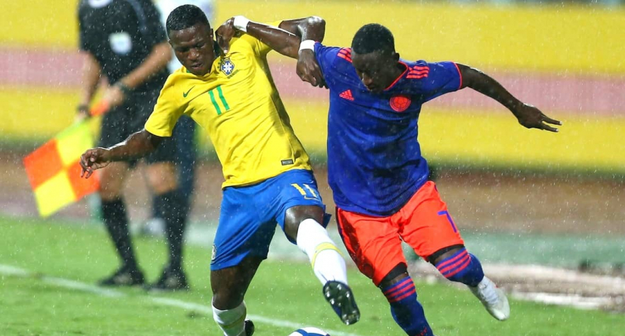 Selección Colombia Sub 20 vs. Brasil