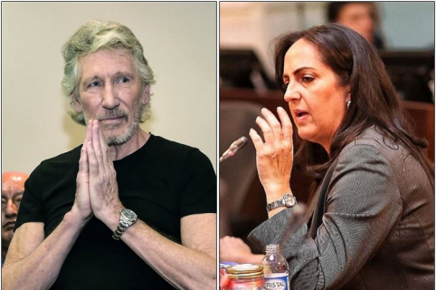 Roger Waters y María Fernanda Cabal