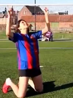 Jugadora de fútbol
