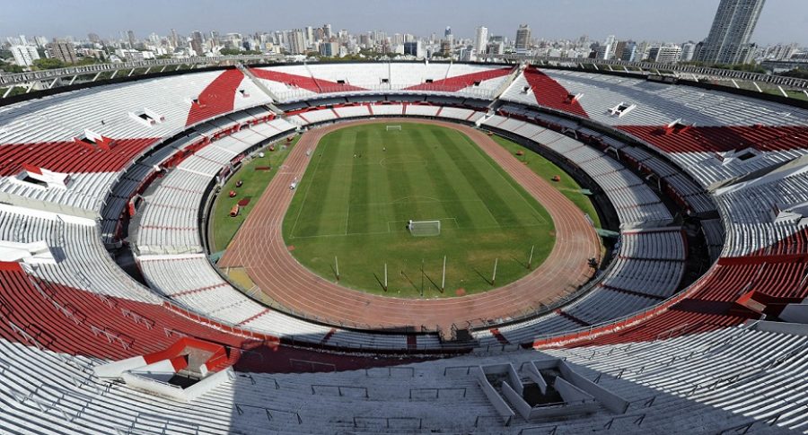 Estadio Monumental, horas antes de la final de la Copa Libertadores Estadio Monumental, horas antes de la final de la Copa Libertadores