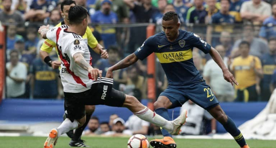 River Plate y Boca Juniors, final de ida de la Copa Libertadores