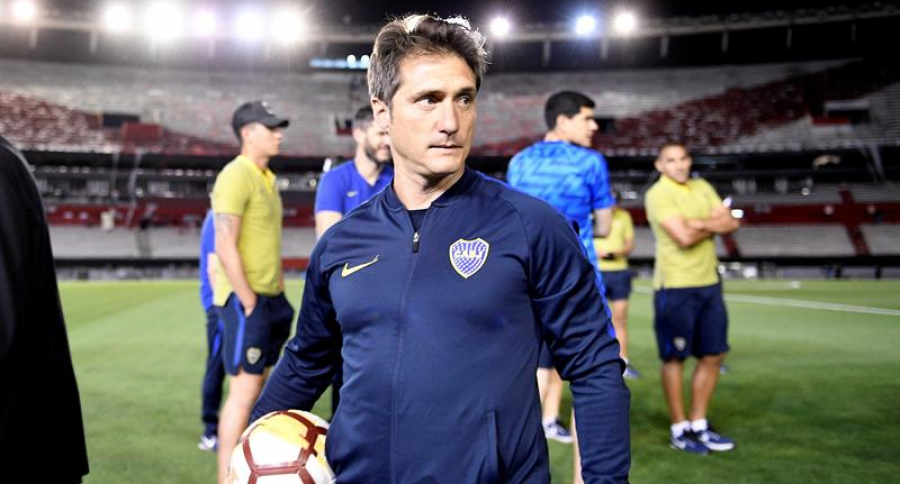 Guillermo Barros Schelotto, técnico de Boca Juniors