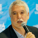 Enrique Peu00f1alosa, alcalde de Bogotu00e1.