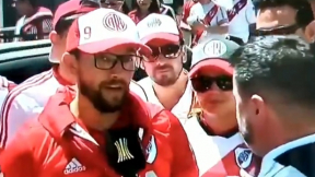 Colombiano que viaju00f3 para ver la final de Libertadores