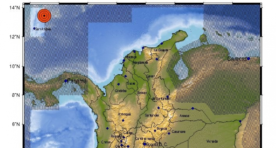 Mapa de sismo