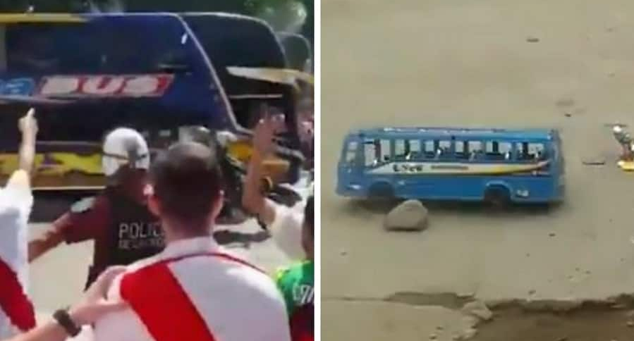 Ataque al bus de Boca Juniors