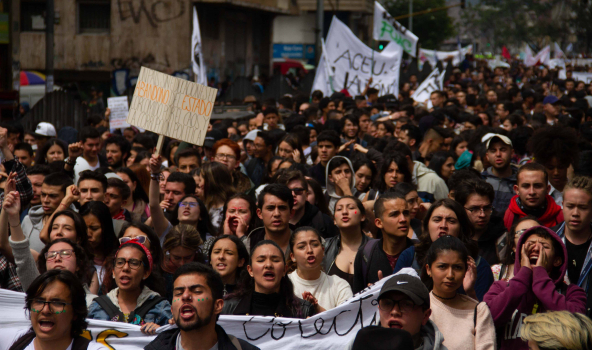 Marchas en Bogotá