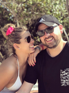 Liss Pereira y Ricardo Quevedo