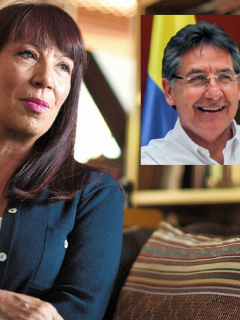 María Jimena Duzán y Néstor Humberto Martínez