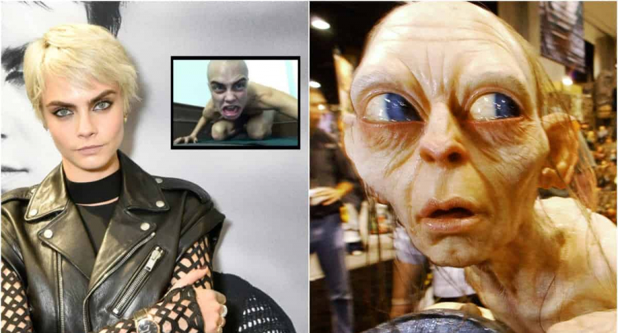 Cara Delevingne / Gollum