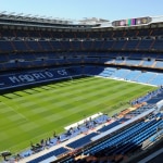 Estadio Santiago Bernabéu de Madrid, España