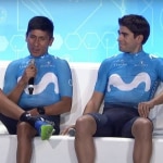 Alejandro Valverde, Nairo Quintana y Mikel Landa