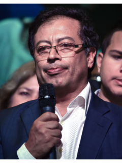 Federico Gutiérrez y Gustavo Petro