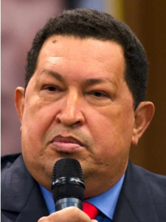 Hugo Chávez y Pastor López
