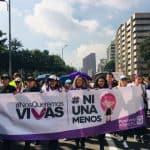 Marcha contra el feminicidio