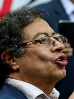 Gustavo Petro y Juan Carlos Montes