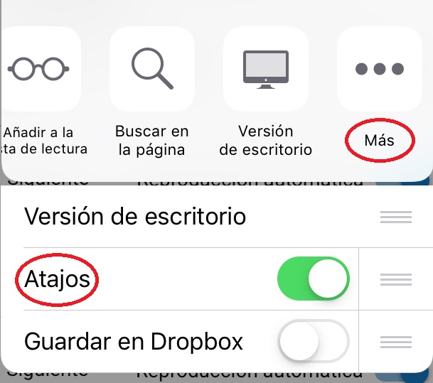 Atajos de iOS 12