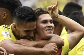 Falcao y Juan Fernando Quintero