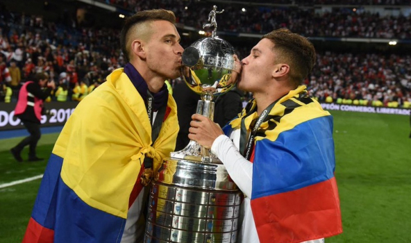 Rafael Santos Borré y Juan Fernado Quintero