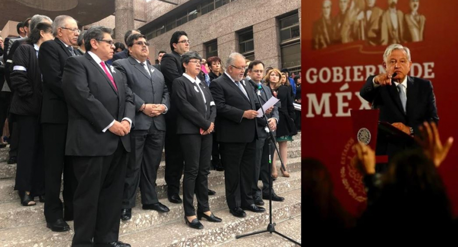 Asociación Nacional de Magistrados y Jueces del Poder Judicial y Andrés Manuel Lópex Obrador