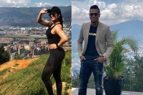 Iveth Ardila, modelo, y Fredy Guarín, futbolista.