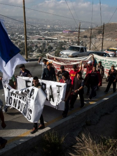 Caravana de Migrantes en Tijuana