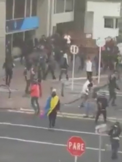 Disturbios en marchas estudiantiles