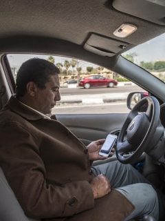 Conductor de Uber