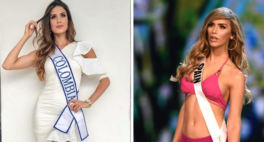 Nueva Miss Colombia se diferenció de su antecesora y se rindió a los pies de Miss España