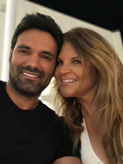 Rafael Caparroso y Diva Jessurum