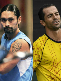 Marcelo Ríos y Santiago Giraldo