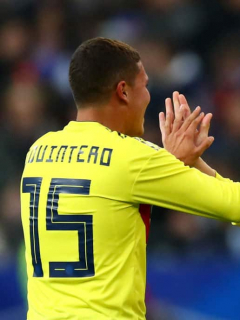 Juan Fernando Quintero y James Rodríguez