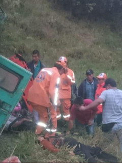 Bus accidentado