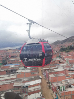 Transmicable en ciudad Bolívar