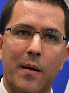 Canciller venezolano Jorge Arreaza.