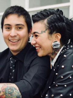 Esteban Madrigal y Verónica Duque