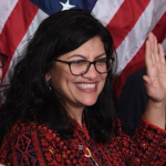 Rashida Tlaib y Donald Trump