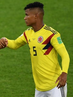 Yerry Mina, Carlos Bacca y Wilmar Barrios