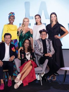 Belky Arizala, Catalina Maya, Andrea Serna, Carolina Castro, Juan Carlos Giraldo, Pilar Castaño y Franklin Ramos, de La Agencia.