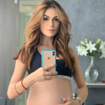 Sara Uribe embarazada