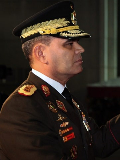 Vladimir Padrino y Nicolás Maduro